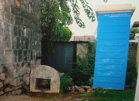 Municipality has constructed urinal near the Temple