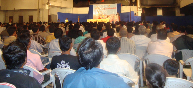 Devout Hindus present for the Hindu Dharmajagruti Sabha - 2