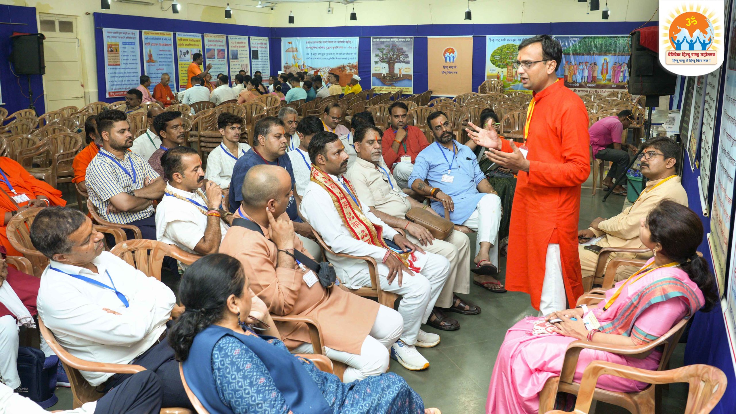 Devout Hindus carefully understanding the importance of organising events through the medium of Mandir Mahasangh