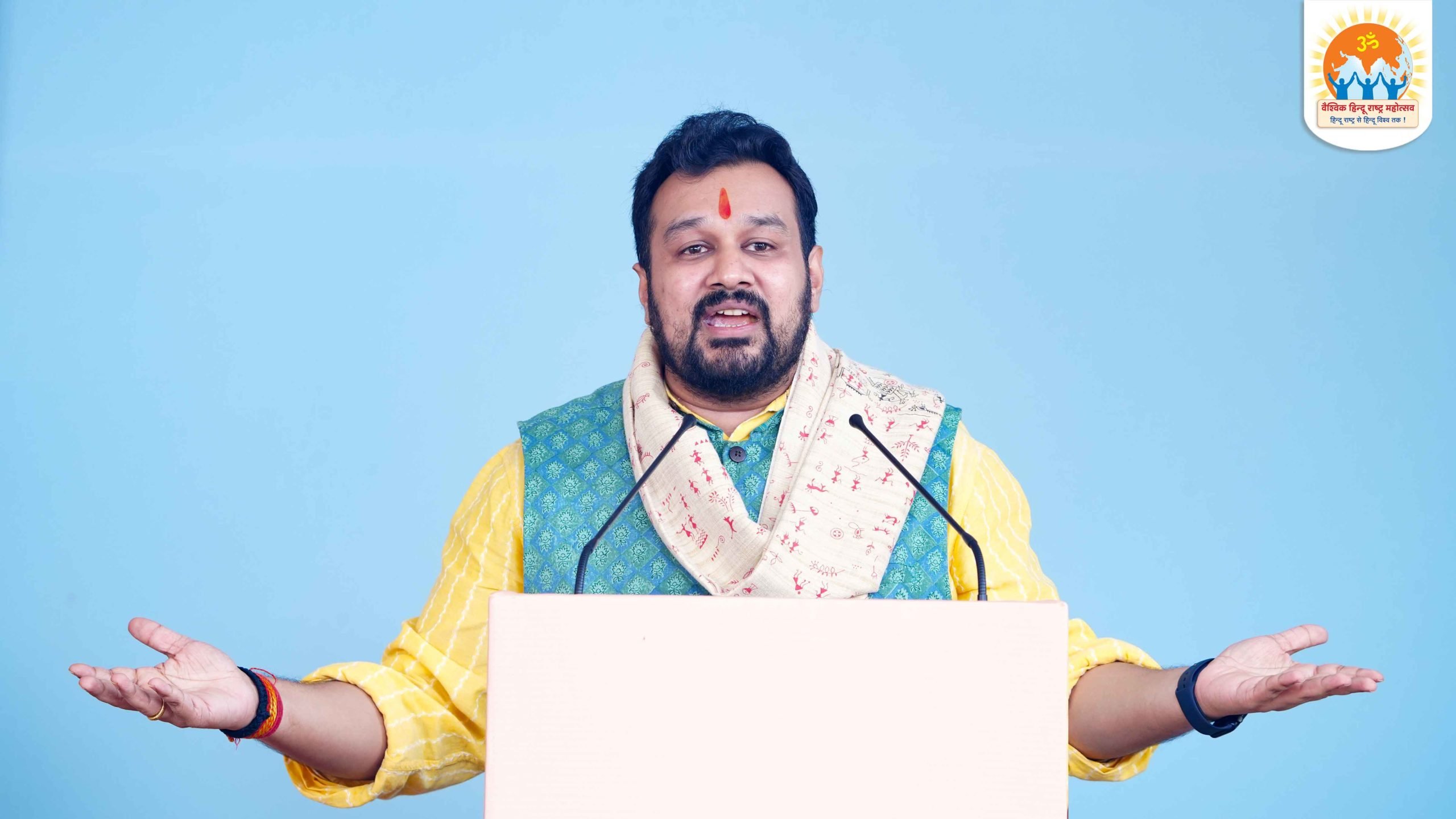 Adv. Vishnu Shankar Jain (Spokesperson, Hindu Front For Justice and Advocate, Supreme Court, Delhi), while addressing a session during the 'Vaishvik Hindu Rashtra Mahotsav' said, "Insertion of words - 'Secular' and 'Socialist' in the Constitution of India was unconstitutional".